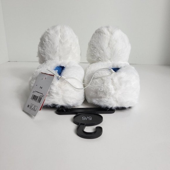 Rudolph Red Nosed Reindeer Slippers Abominable Snowman Sz 5/6 Christmas Toddler - Picture 4 of 16